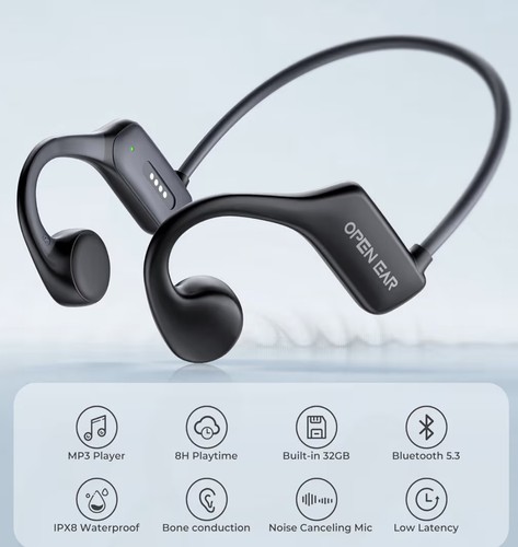 Headphones bone conduction