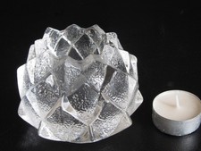 An Orrefors  Crystal  'Nimbus' Votive/Tealight Holder in great condition.