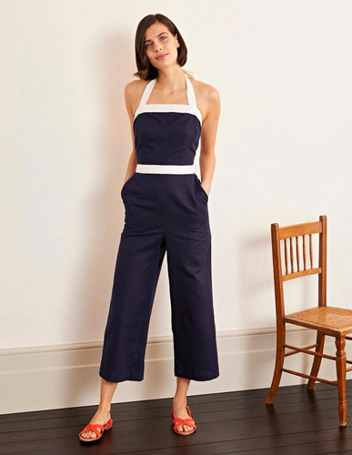 Boden santorini navy white - santorini, &