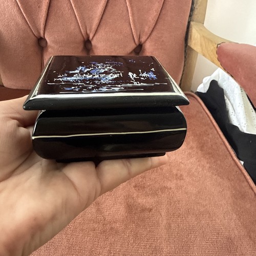 Vintage black lacquer - vintage,