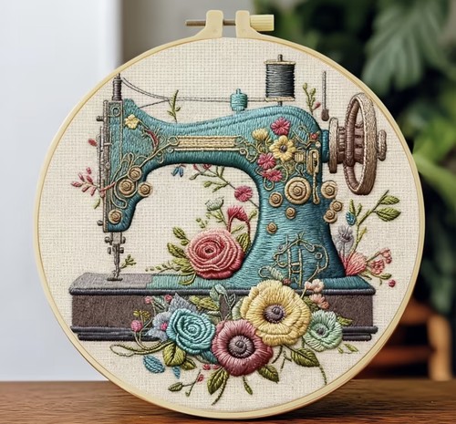 Embroidery kit the floral - embroidery,