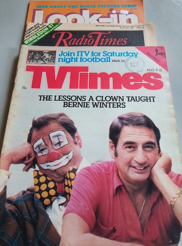 Vintage magazines vg - 3, tv