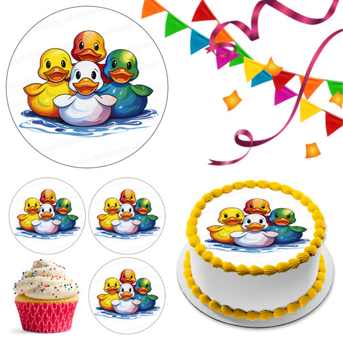 Duck duckling cake topper - duck,