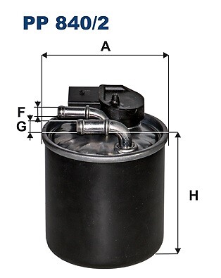 Filtron 840 fuel filter - 840/2,