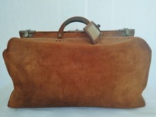 LARGE VINTAGE SUEDE LEATHER