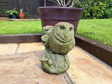 Owl Stone Statue / Garden Ornament - Concrete Barn Owl Stone