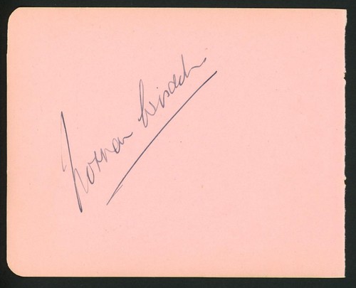 Norman wisdom signed - signed, album