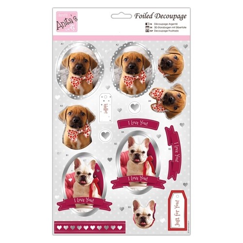 Anita foiled decoupage they - anita's,