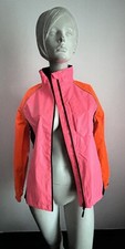 Mountain Warehouse Neon Pink Orange Black Full Zip Close Jacket Size  12 UK 