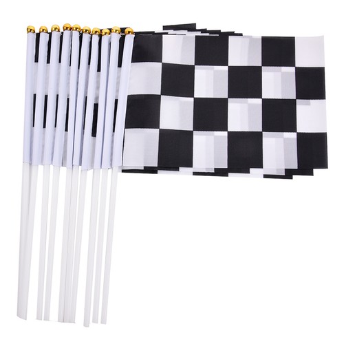 Race car flags hand - flags,