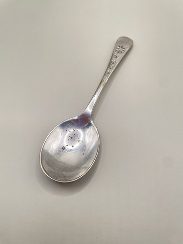 Antique silver plated serving - silver,