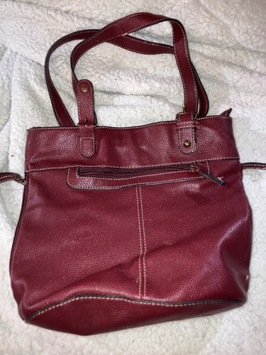 Burgundy john purse - burgundy,