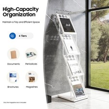 Foldable Magazine Display Rack