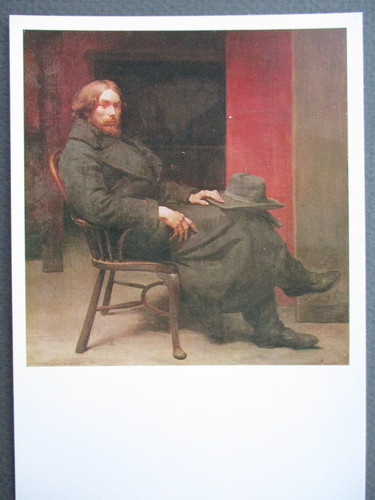 Postcard augustus john - augustus,