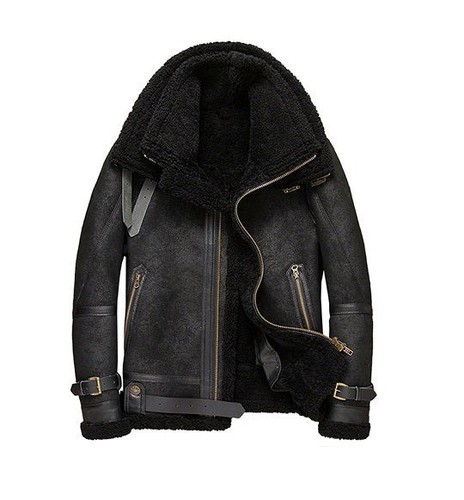Men black bomber jacket - men's,
