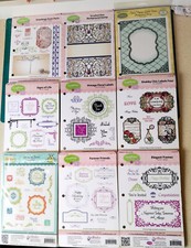 9 Lots of JustRite Stamp sets