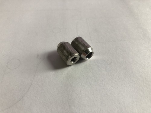 316 stainless steel knurled - steel,
