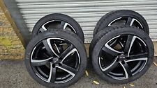 Alutec Shark Wheels + Continental Winter Tyres 245/40/R18 AUDI A4 A5 A6 A7 A8 Q3
