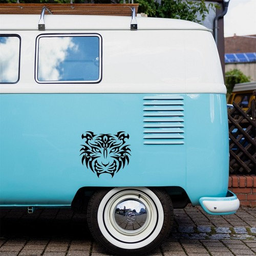Tiger head sticker car - tiger,