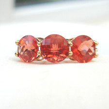 3.53ct Certified Red Andesine