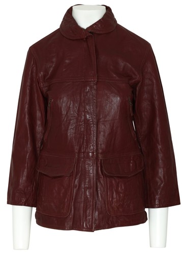 1990s leather jacket oxblood - 1990s, jacket,