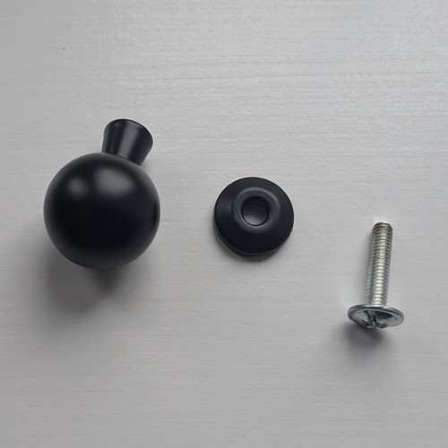 Ikea bagganäs black - black, 20mm