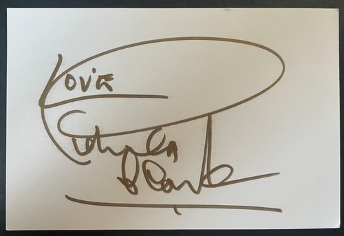 Petula clark signed autograph - petula,