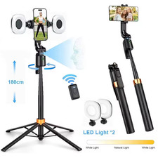 71" Auto Selfie Stick Tripod