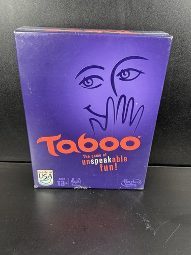 2013 hasbro taboo - family, word