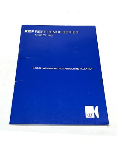 Kef reference series model 102 - reference,