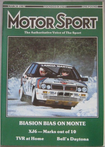 Motor sport magazine march - sport,