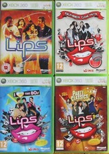 LIPS  XBOX 360 - 4x games
