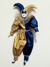 Jester Doll with Porcelain