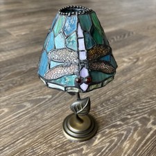 Stainglass Dragonfly Tealight