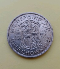 King George VI Half Crown 1945