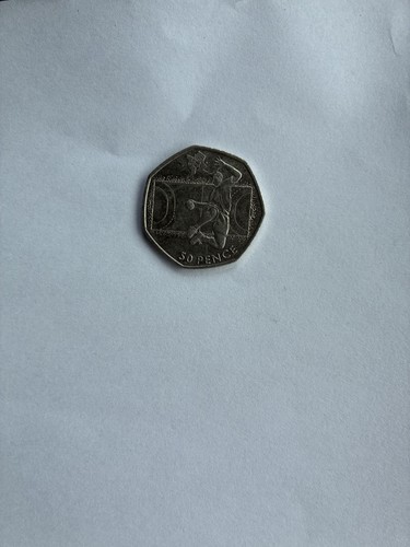 Olympic handball 50p coin - olympic,