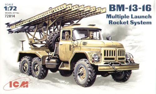 Icm 72814 soviet zil - icm, zil-131