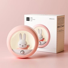 miffy Motion Sensor LED night light / 4000K / Warn white / Pink (Black Friday)
