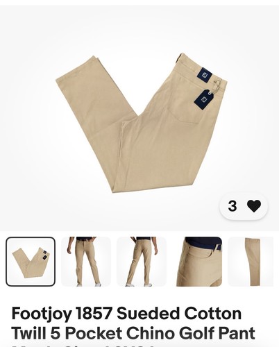 Footjoy men golf trousers - men’s,
