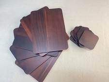 Acacia Wood Set Of 6 Placemats