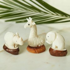 Mini Tagua Ivory Safari