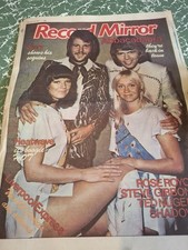 ABBA : Vintage RECORD MIRROR