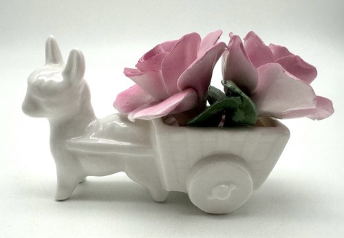 Fine bone china donkey - bone,
