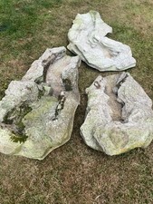 Fiberglass heavy duty pond waterfall in 3 sections - HU15 area