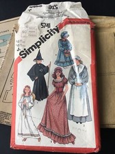 Simplicity Costume Sewing Pattern 5741 Medium 12-14 Dress/robe Angel Witch