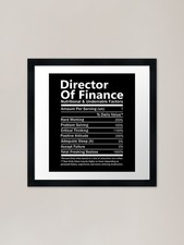 Director Of Finance T Shirt -