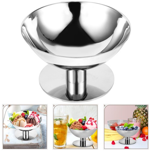 Footed ice cream - ice, holder