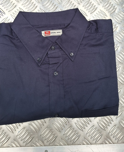 Hanes casual shirt navy 100 - navy, xl