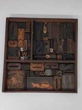 Antique Letterpress Wood &