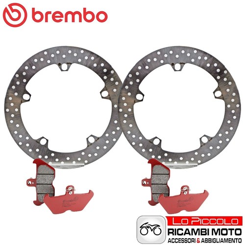 Front brake discs brembo red - brembo,